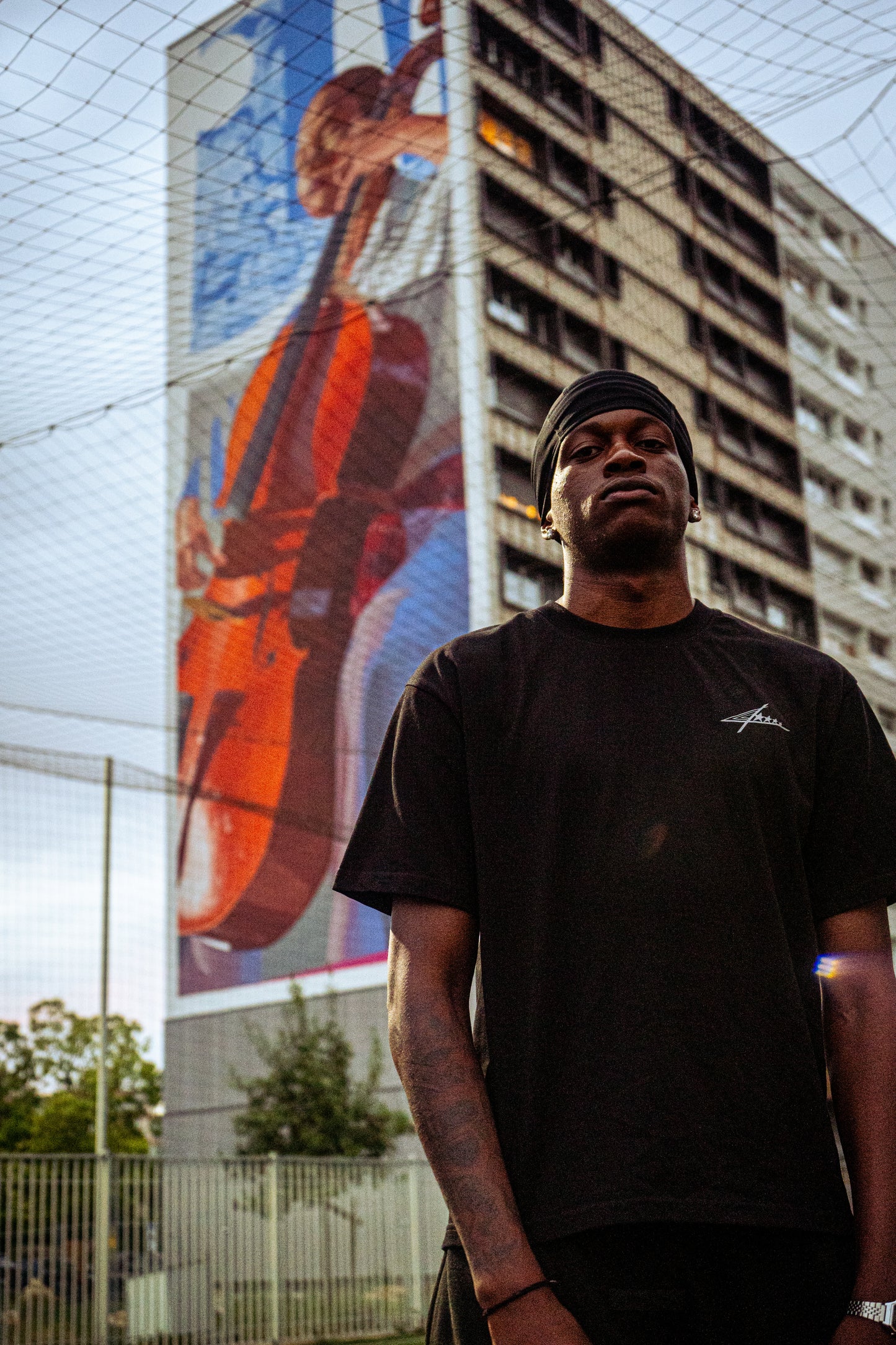 "Black Trix 444 Centre" T-shirt